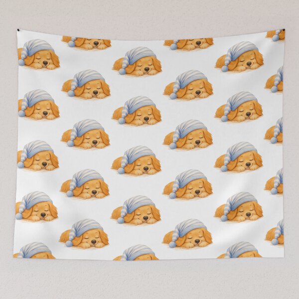 Item preview, Tobi is asleep (with floor, without stars) designed and sold by plueschpo.