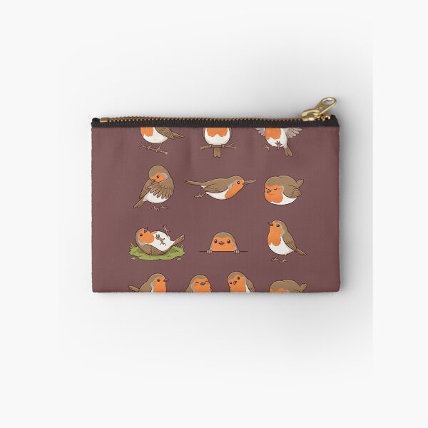 Item preview, Cute European Robin Bird Activities Sticker Pack Sheet designed and sold by Rehnair.
