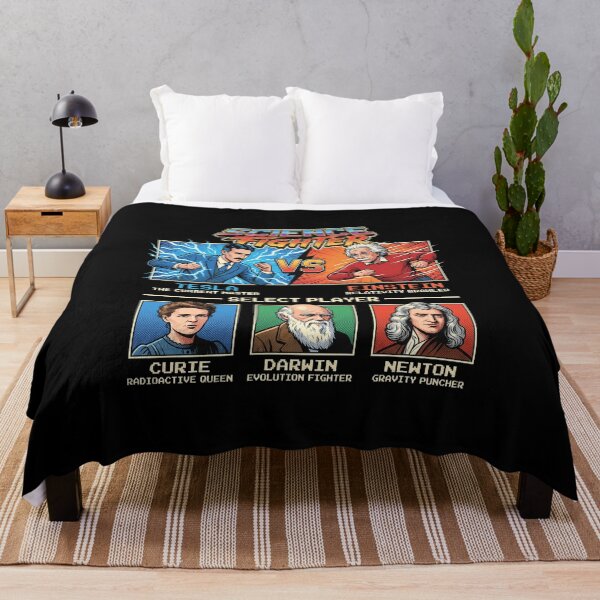 Item preview, Science Fighter Retro Arcade Scientists Parody designed and sold by AdyKurniawan.