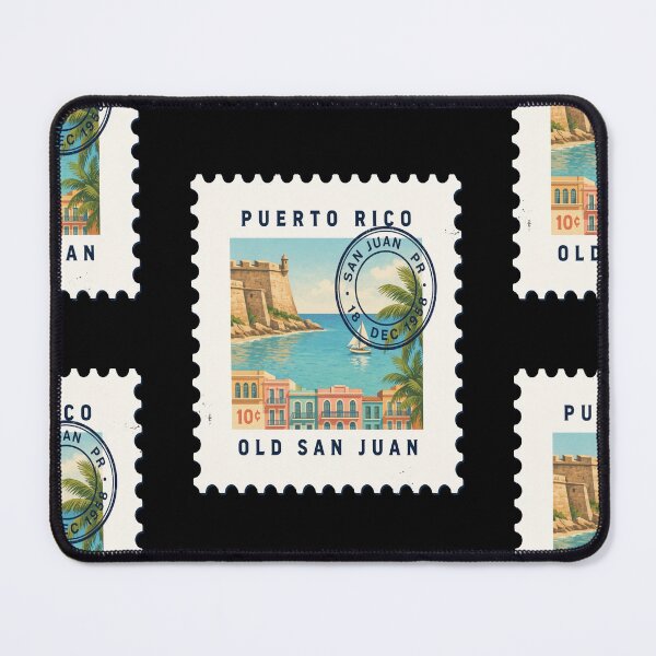 Item preview, San Juan Puerto Rico Caribbean Postage Stamp Sticker designed and sold by stickercuffs.