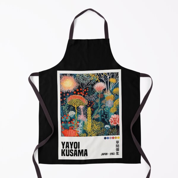 Item preview, Inspired by Yayoi Kusama Coral Poster, Colorful Sango Dot Art Print, Tokyo Japanese Modern Wall Decor designed and sold by scrambledpeg.
