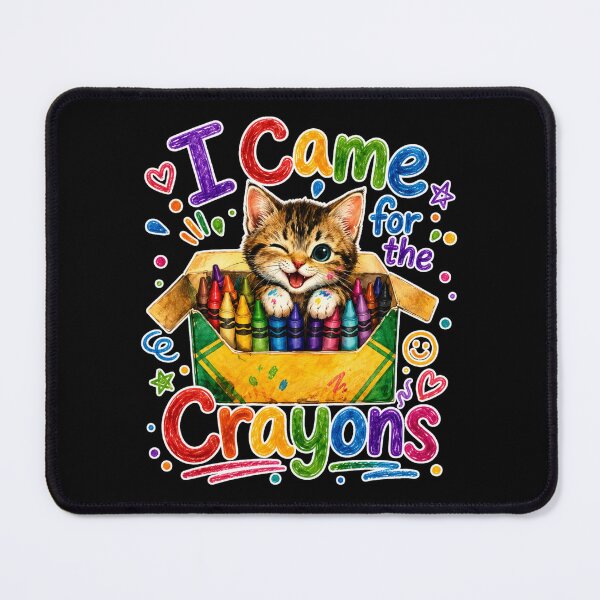 Item preview, I Came For The Crayons Kids, Colorful Crayon Box School Art designed and sold by RafaelScherer.
