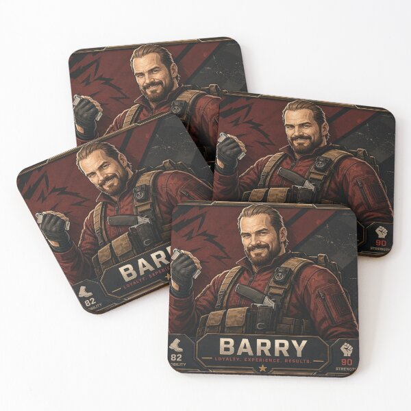 Item preview, Barry on trading card game art designed and sold by angelicamstore.