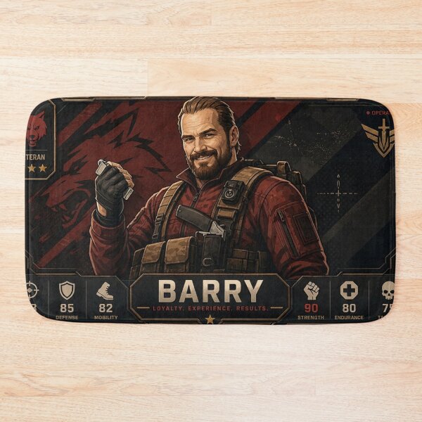Item preview, Barry on trading card game art designed and sold by angelicamstore.