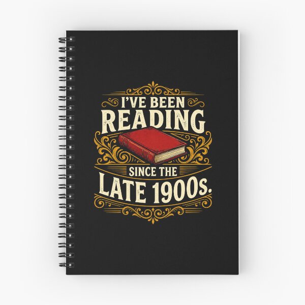 Item preview, I've Been Reading Since the Late 1900s,  Book Lover, Funny Retro Reader Gift for Bookworm designed and sold by RafaelScherer.