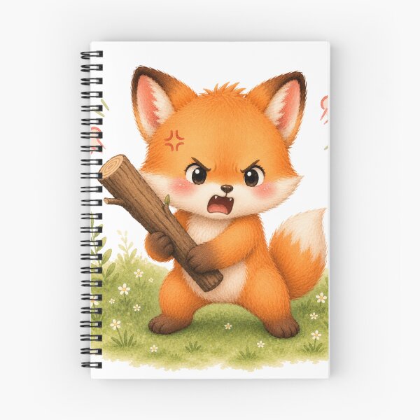 Item preview, Cute Angry Fox |? Angry designed and sold by Snikdha.