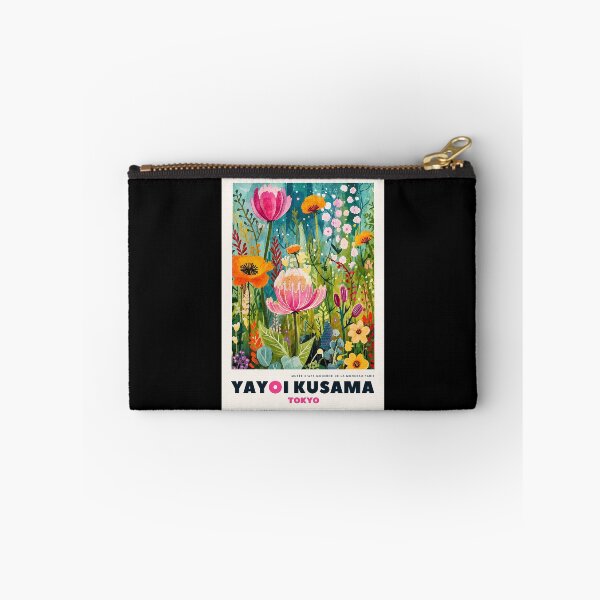 Item preview, Inspired by Yayoi Kusama Tokyo Flower Garden Poster, Colorful Botanical Art Print, Musee d'Art Moderne Wall Decor designed and sold by MorningJoco.