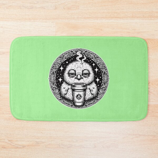 Item preview, Tired But Caffeinated Morning Chick Graphic designed and sold by Nadiename.