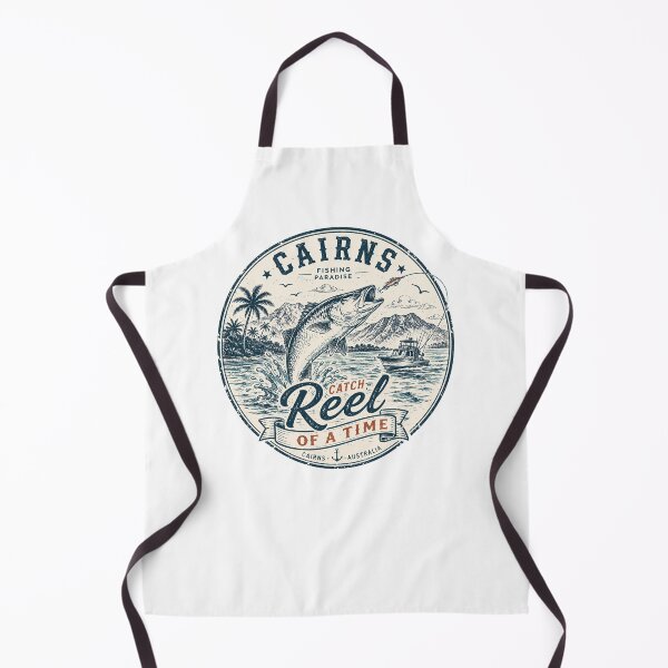 Item preview, Cairns Fishing Paradise Catch Reel Of A Time Fishing Crew Fishing Pun Badge designed and sold by Yellowriversss.