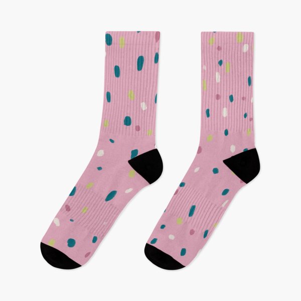 Item preview, Pink Confetti Dot Pattern — Blue Lemon Studio Original Illustration designed and sold by BluelemonStudio.