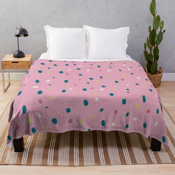 Item preview, Pink Confetti Dot Pattern — Blue Lemon Studio Original Illustration designed and sold by BluelemonStudio.