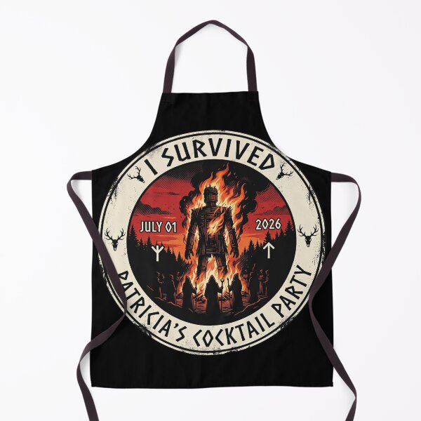 Item preview, I Survived Patricia's Cocktail Party Funny Cult Horror Parody designed and sold by AdyKurniawan.