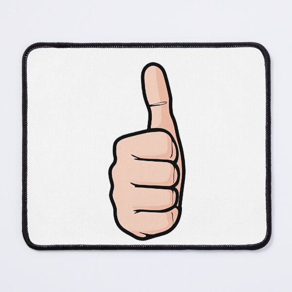 Item preview, Thumbs Up Hand Gesture Illustration designed and sold by Artisan Finds Online.