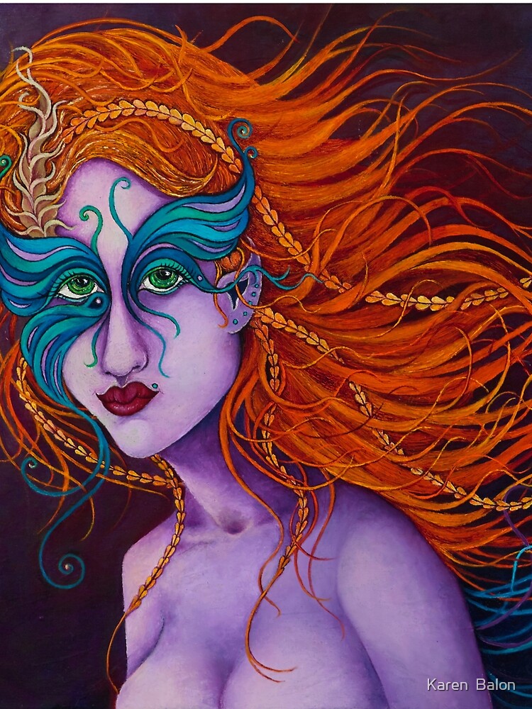 Butterfly Goddess by karenbalon