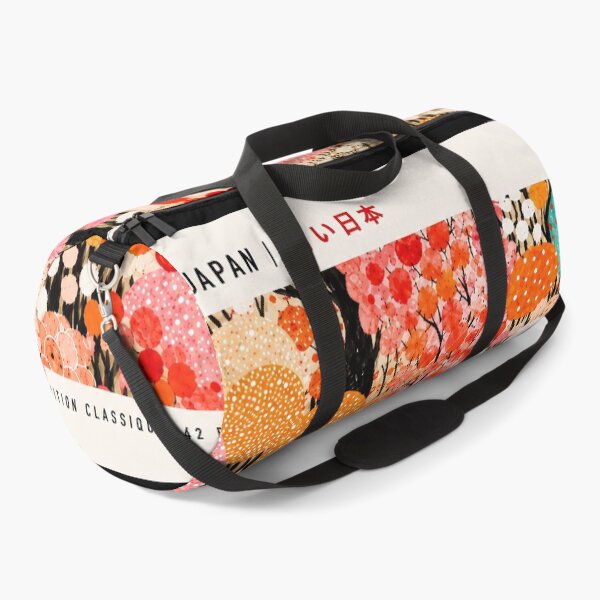 Item preview, Oh Japan Exhibition Poster, Colorful Japanese Floral Dot Art Print, Vintage Paris Exhibition Wall Decor designed and sold by scrambledpeg.