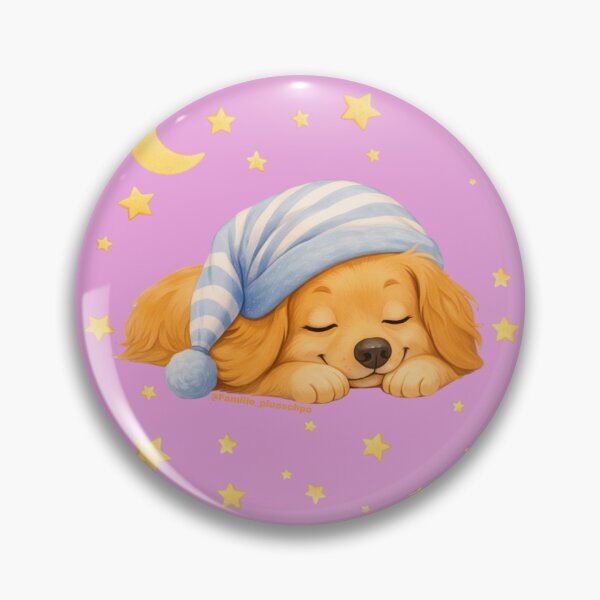 Item preview, Tobi is sleeping (without a floor, with stars) designed and sold by plueschpo.