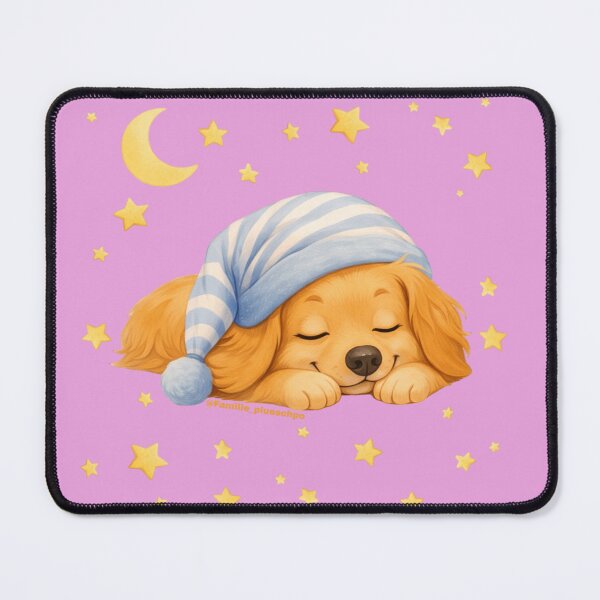 Item preview, Tobi is sleeping (without a floor, with stars) designed and sold by plueschpo.