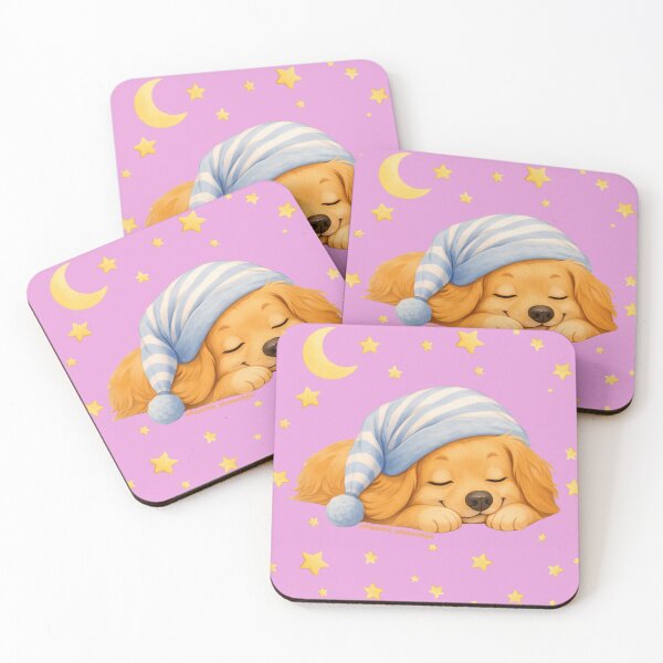Item preview, Tobi is sleeping (without a floor, with stars) designed and sold by plueschpo.
