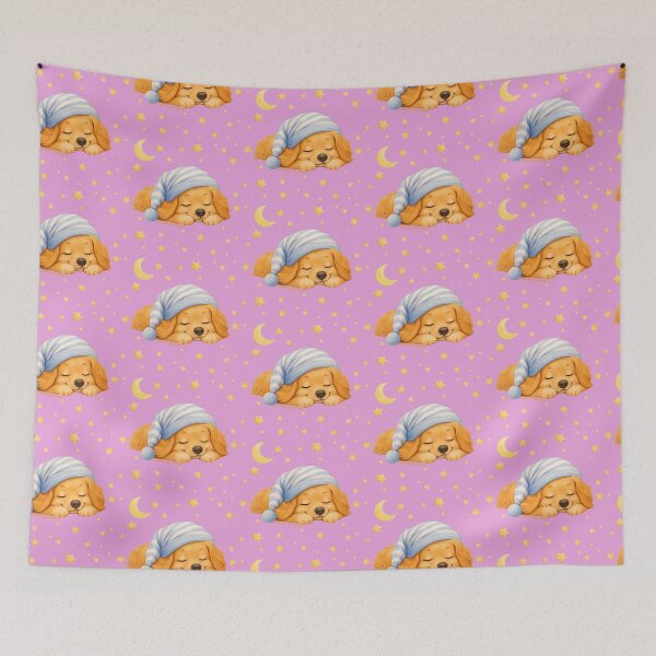 Item preview, Tobi is sleeping (without a floor, with stars) designed and sold by plueschpo.