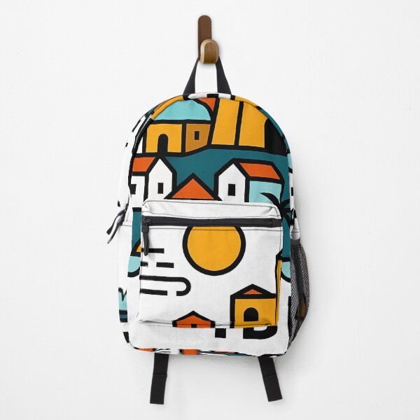 Item preview, Ibiza Spain Travel Souvenir - Old Town Dalt Vila & Sailboat Art designed and sold by OzzFrequency.