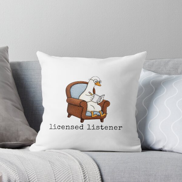 Item preview, Licensed Listener Goose , Funny Therapist Duck, Mental Health Humor, Counselor Therapy designed and sold by RafaelScherer.