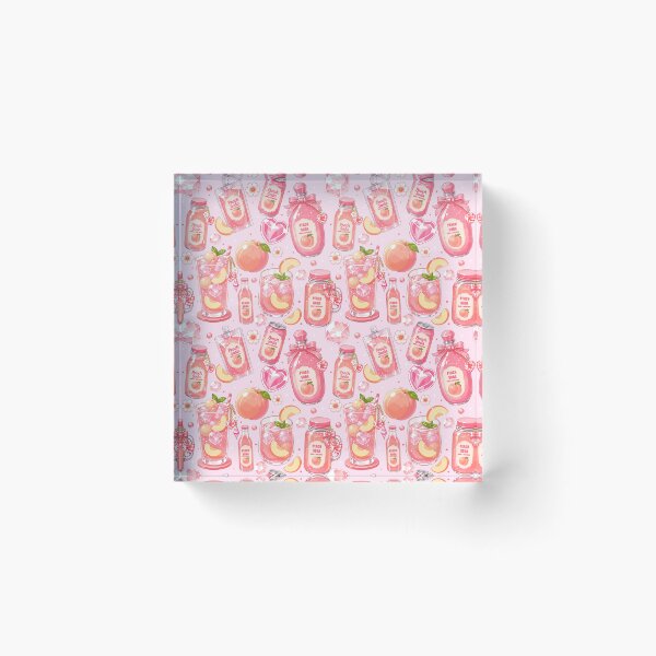 Item preview, Peach Soda Drink  Seamless designed and sold by KJackArtwork.