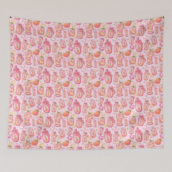 Item preview, Peach Soda Drink  Seamless designed and sold by KJackArtwork.