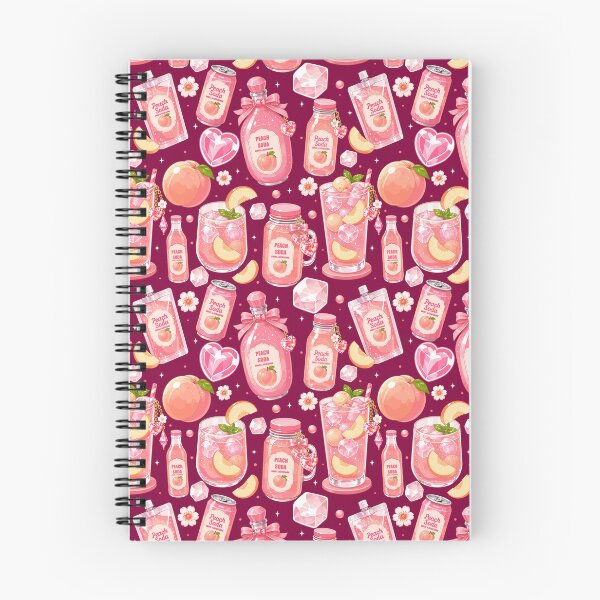 Item preview, Peach Soda Drink  Seamless designed and sold by KJackArtwork.