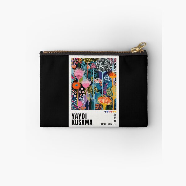 Item preview, Inspired by Yayoi Kusama 1982 Japan Poster, Colorful Botanical Flora Art Print, Modern Japanese Wall Decor designed and sold by MorningJoco.