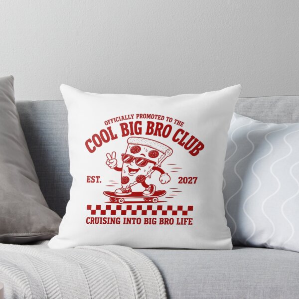 Item preview, Promoted to Big Brother, Cool Big Bro Club, Pizza Big Brother Reveal, Retro Big Brother, Sibling Pregnancy Announcement designed and sold by RafaelScherer.