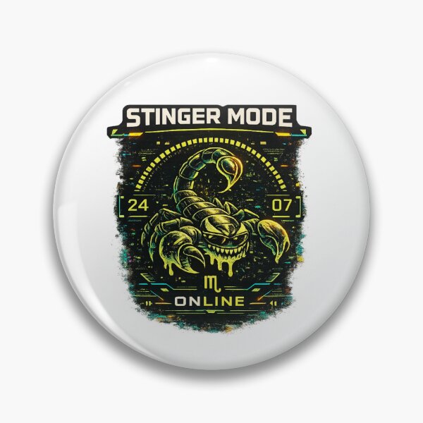 Item preview, Stinger Mode Online – Cyber Scorpio Graphic designed and sold by SHREE ART STUDIO.