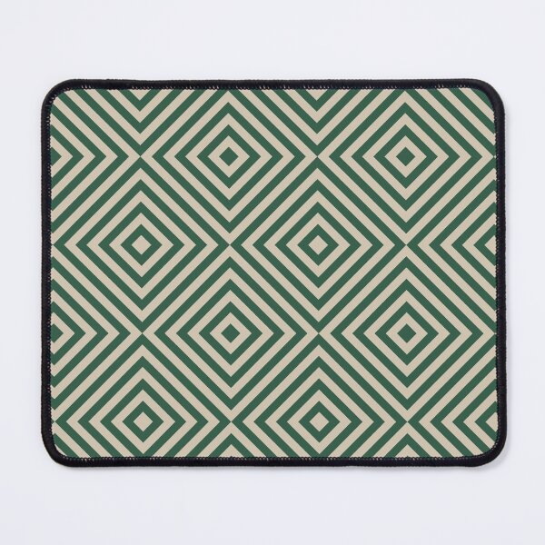 Item preview, Green And Sand Chevron Burst Pattern designed and sold by pattern-archive.