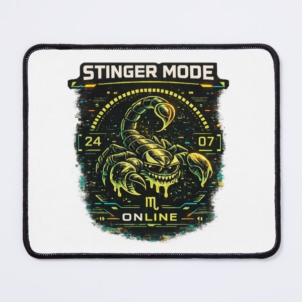 Item preview, Stinger Mode Online – Cyber Scorpio Graphic designed and sold by SHREE ART STUDIO.