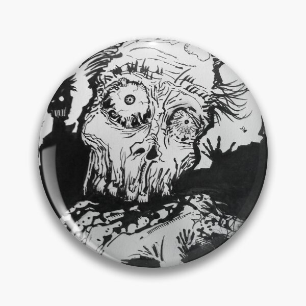 Item preview, BITEY EVIL MAD CRAZY ZOMBIE GOON  designed and sold by KEVIN PICKLES.