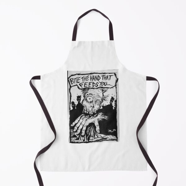 Item preview, BITEY EVIL MAD CRAZY ZOMBIE GOON designed and sold by KEVIN PICKLES.
