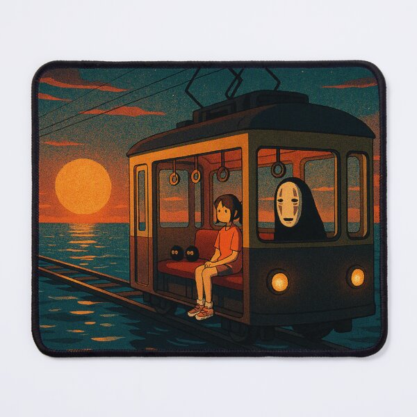 Item preview, Train Scene  Spirited Away designed and sold by AnimeRay.