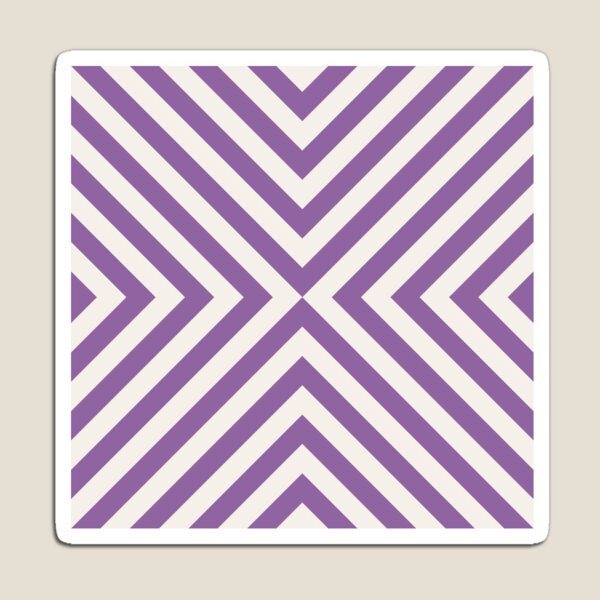 Item preview, Purple And Cream Chevron Burst Pattern designed and sold by pattern-archive.