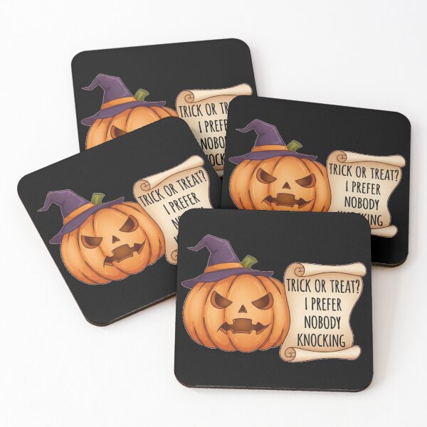 Item preview, Sarcastic Halloween Pumpkin Trick Or Treat Joke designed and sold by DeliaDesignsCo.