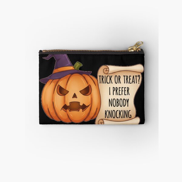 Item preview, Sarcastic Halloween Pumpkin Trick Or Treat Joke designed and sold by DeliaDesignsCo.