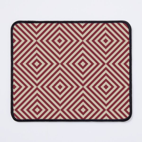 Item preview, Red And Beige Chevron Burst Pattern designed and sold by pattern-archive.
