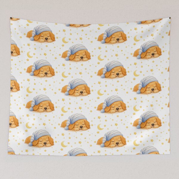 Item preview, Tobi is asleep (with the ground, with stars) designed and sold by plueschpo.