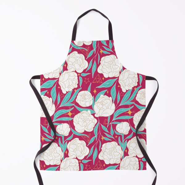 Item preview, Magic Peonies designed and sold by prynadd / Alena's Magic Patterns.