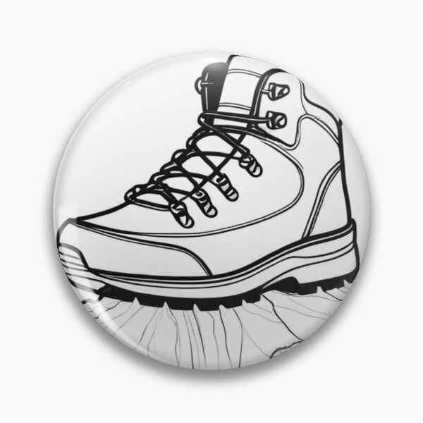 Item preview, Drawing - Mountain Shoe, Outdoor Equipment Representation designed and sold by Reverso-Design.