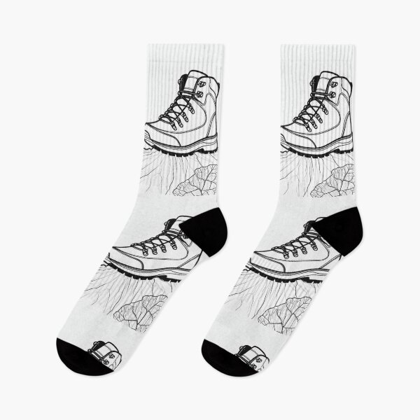Artikelvorschau, Drawing - Mountain Shoe, Outdoor Equipment Representation entworfen und verkauft von Reverso-Design.