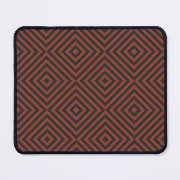 Item preview, Rust And Charcoal Chevron Burst Pattern designed and sold by pattern-archive.