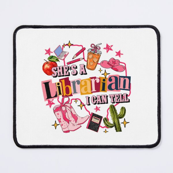 Item preview, She’s a Librarian I Can Tell, Librarian Teacher, Texas Howdy Outline Clipart designed and sold by RafaelScherer.