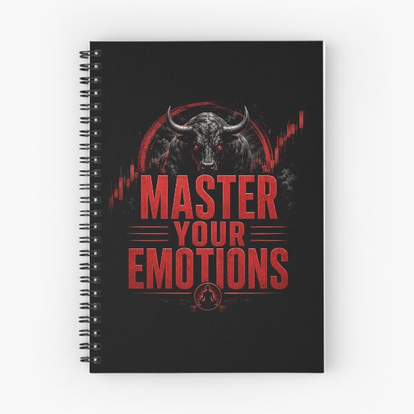 Item preview, Master Your Emotions Trading Bull Market Motivation designed and sold by PipForgeStudio .