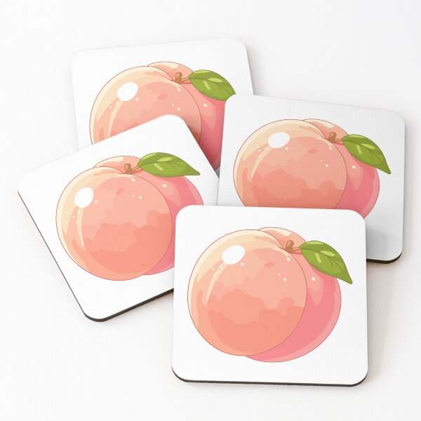 Item preview, Kawaii Peach Soda Drink designed and sold by KJackArtwork.