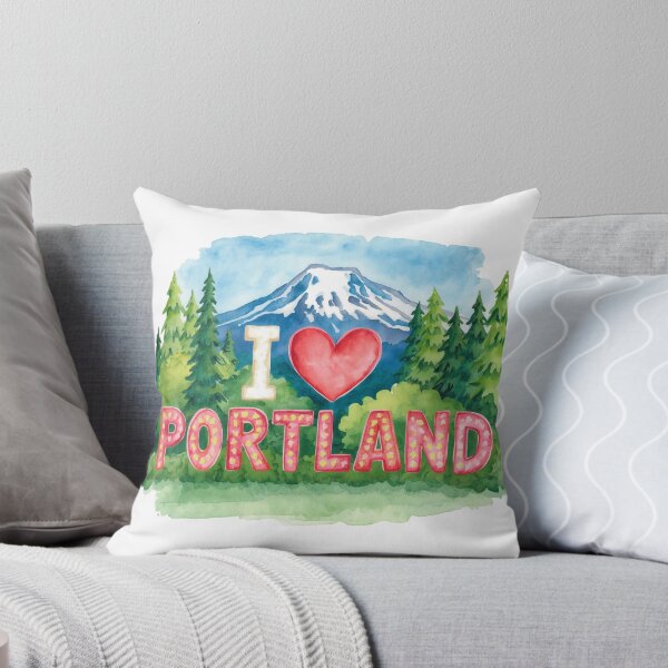 Item preview, I Love Portland Oregon  designed and sold by PamLeeDesign.