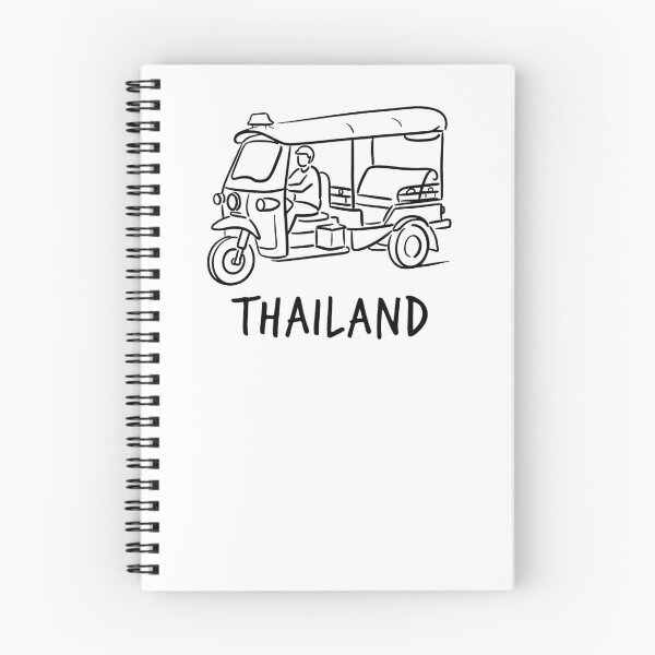 Item preview, Tuk Tuk Thailand Minimalist Line Art Illustration designed and sold by Yellowriversss.